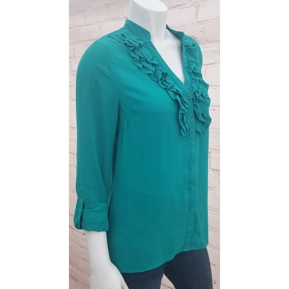 FOREVER21  Green soft blouse, Size M